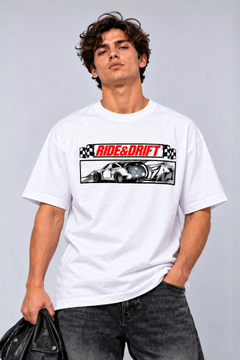 Ride and Drift Oversized T-Shirt – Men
