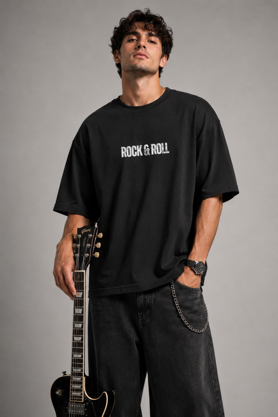 Just Rock Oversized T-Shirt