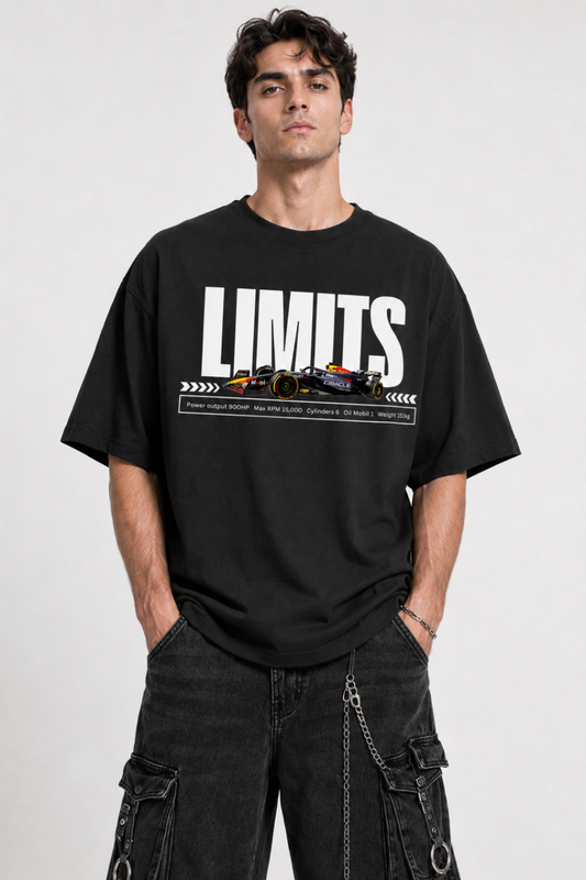 Limits Racing Oversized T-Shirt