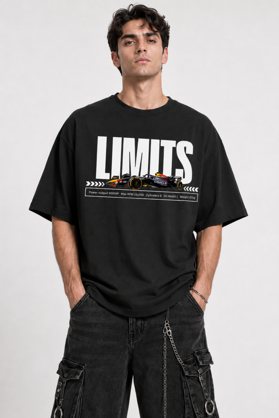 Limits Racing Oversized T-Shirt