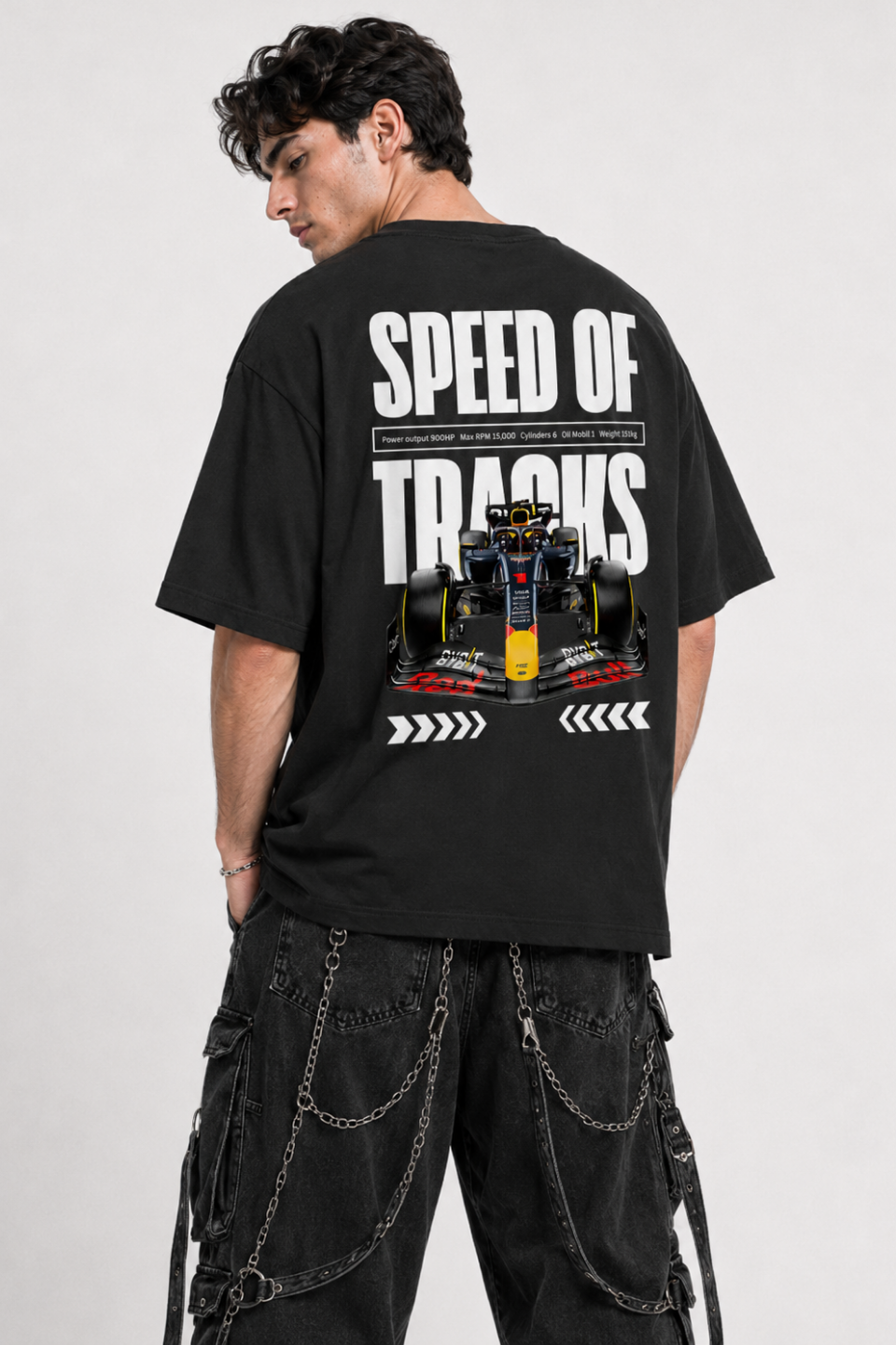 Limits Racing Oversized T-Shirt