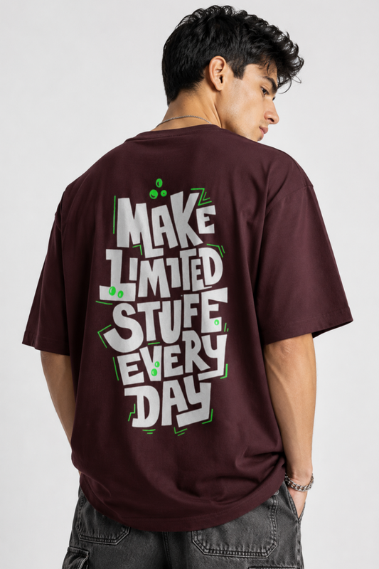 Make Limited Stuff Oversized T-Shirt
