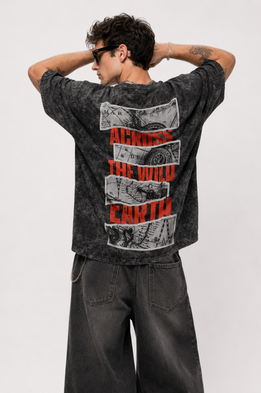 Across The World Oversized T Shirt