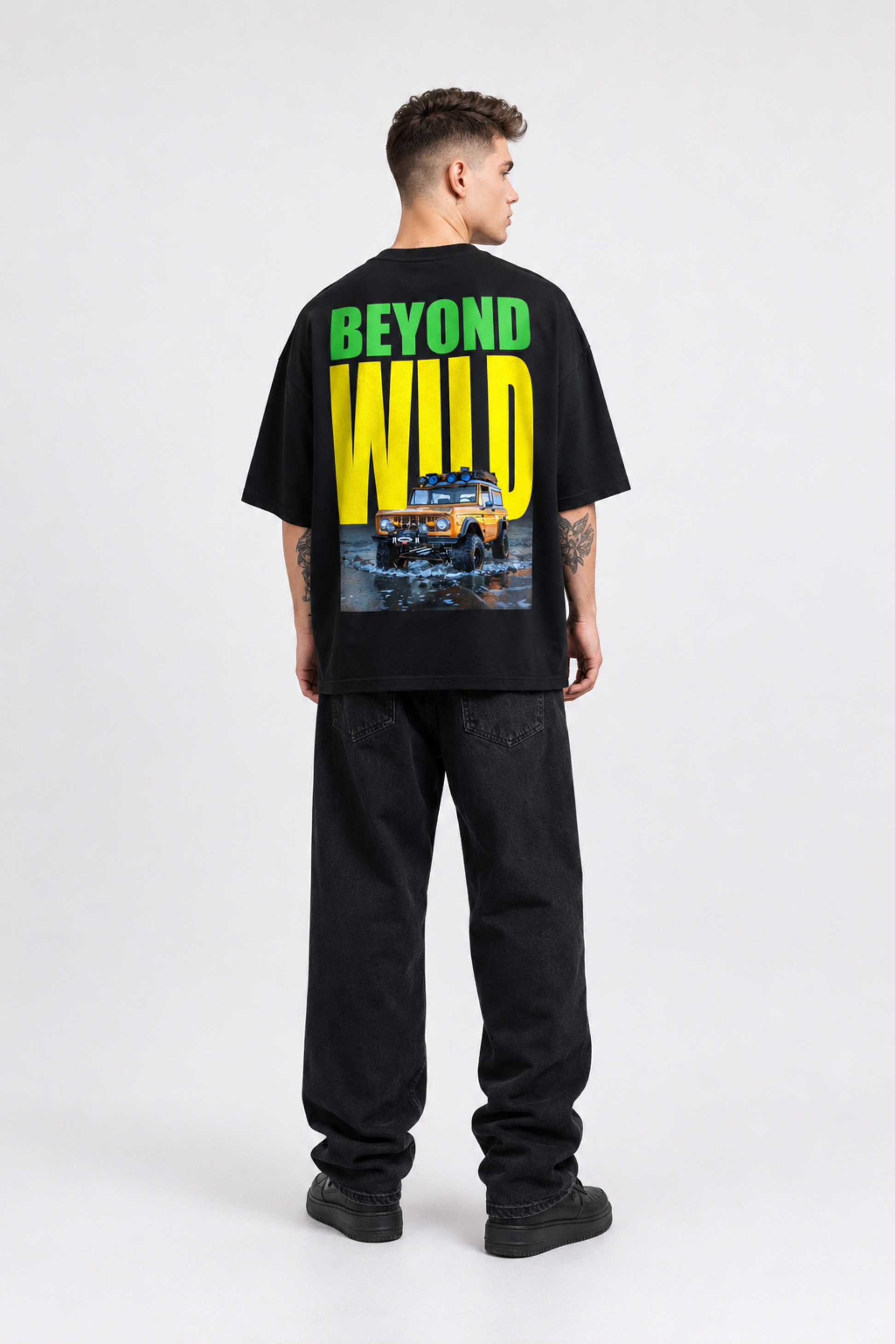 Beyond Wild Oversized T Shirt Men