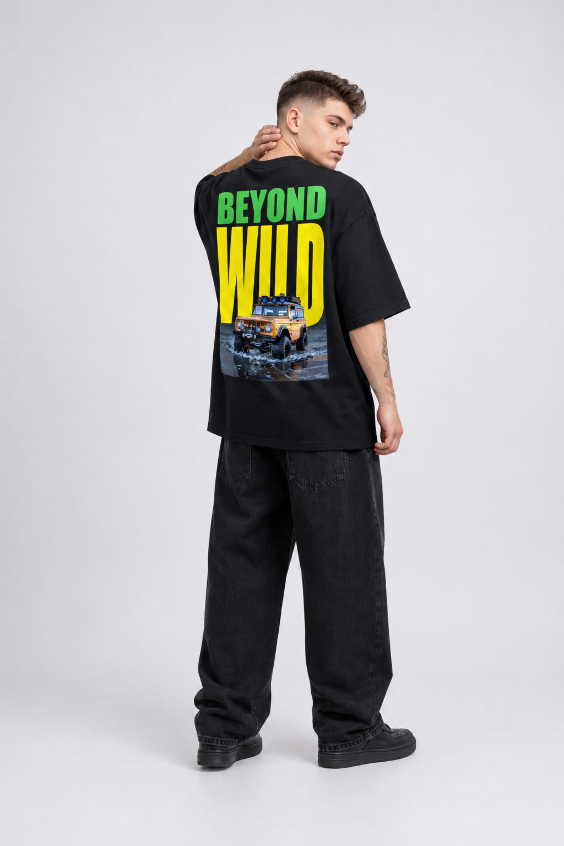 Beyond Wild Oversized T Shirt Men