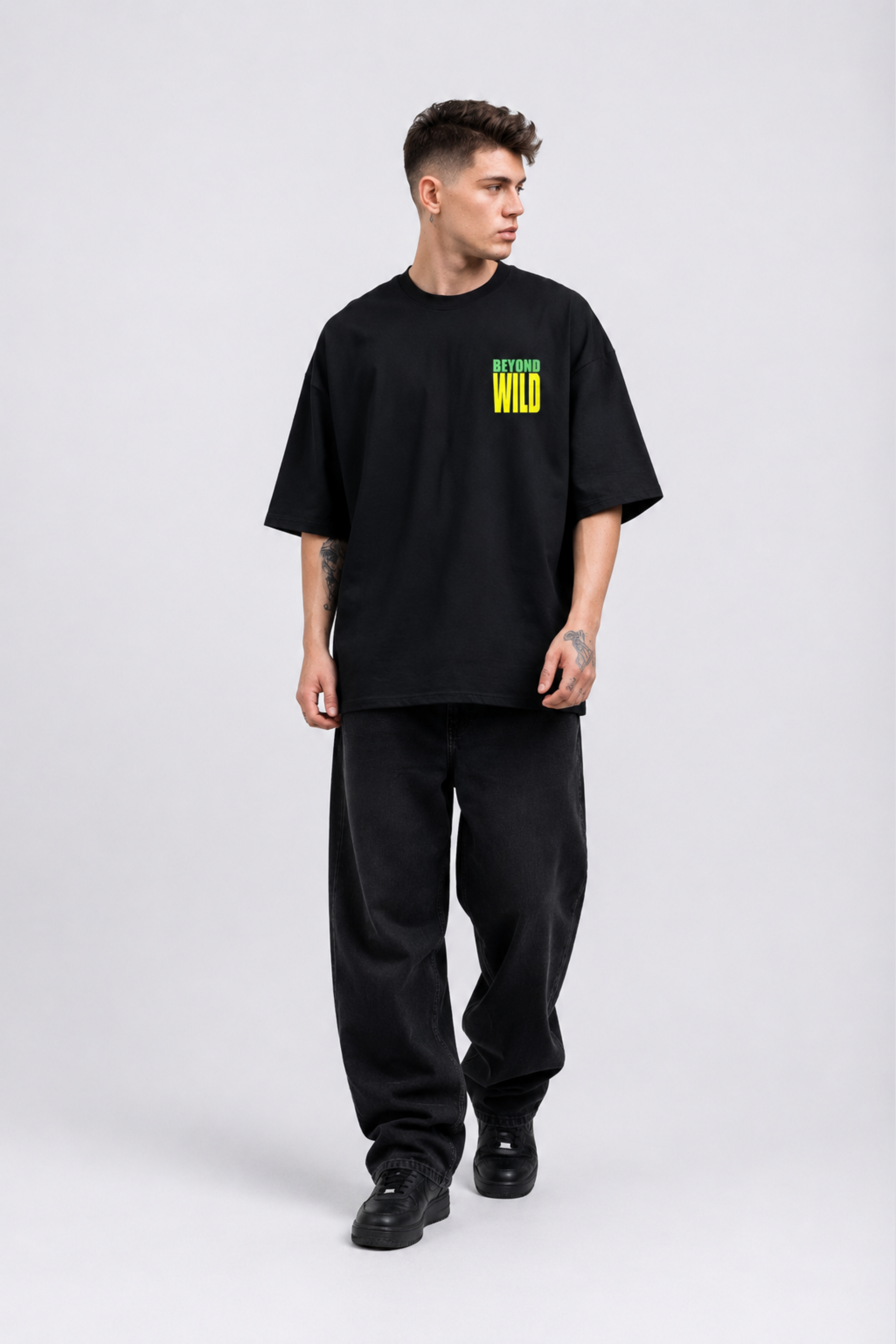Beyond Wild Oversized T Shirt Men