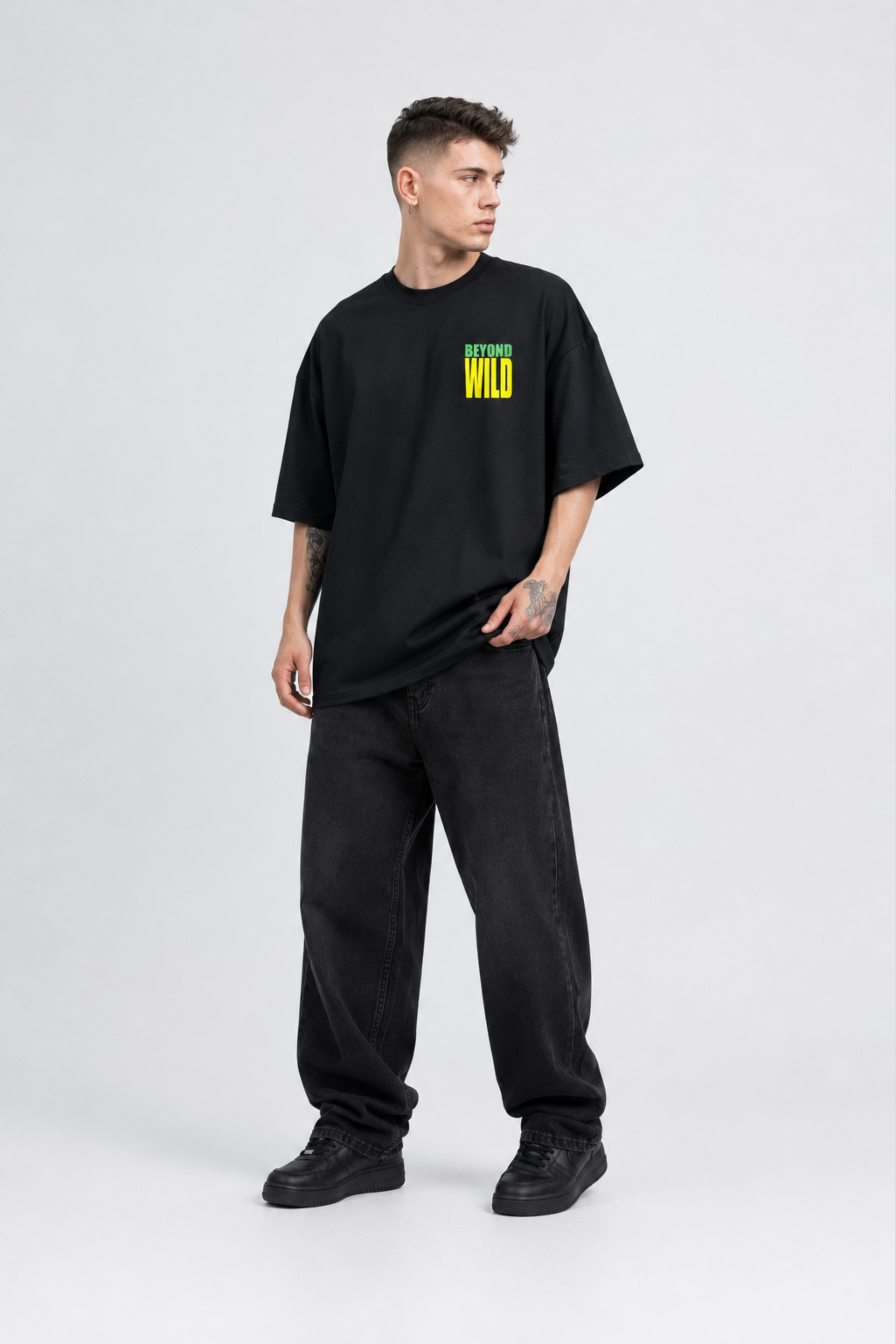 Beyond Wild Oversized T Shirt Men