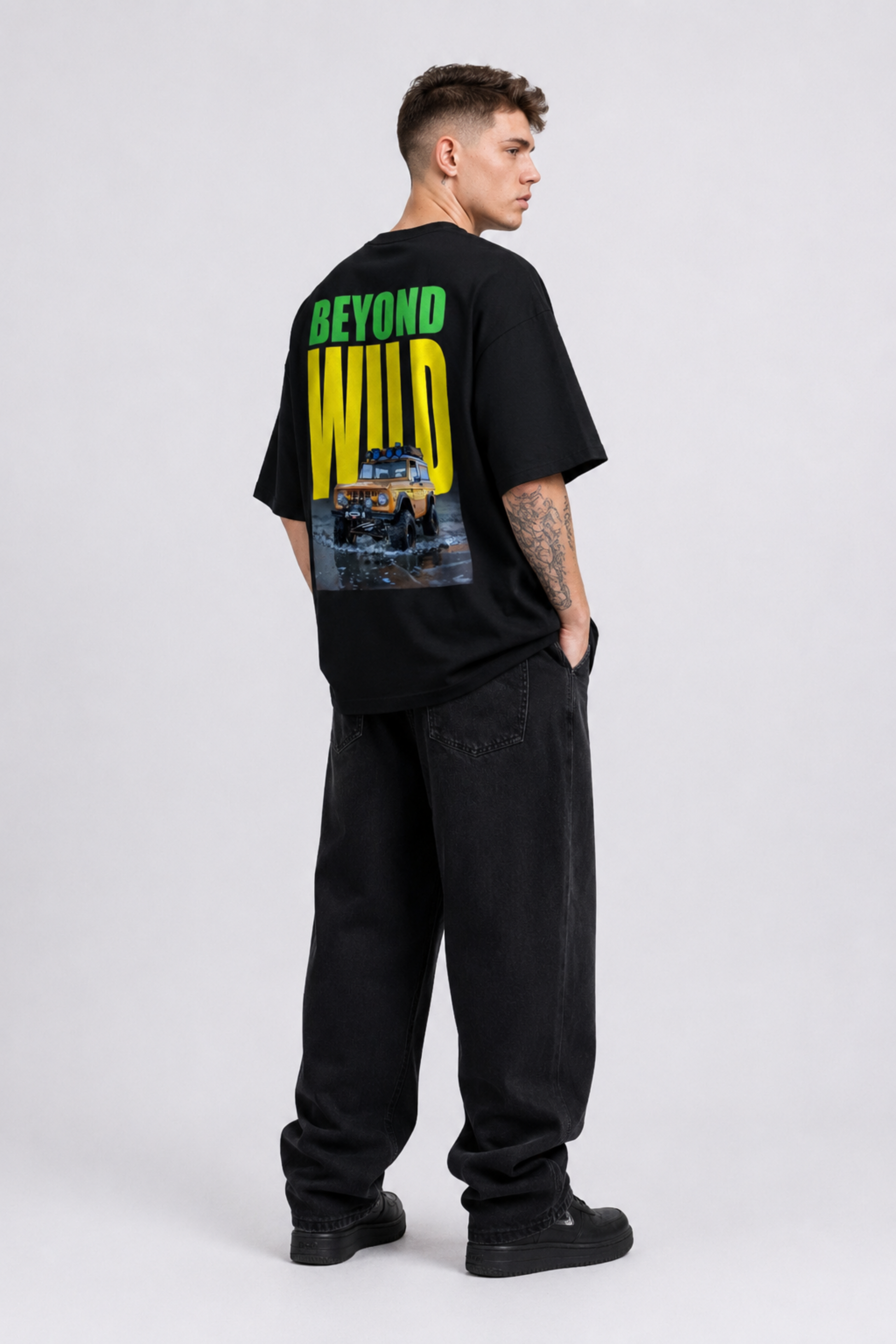 Beyond Wild Oversized T Shirt Men