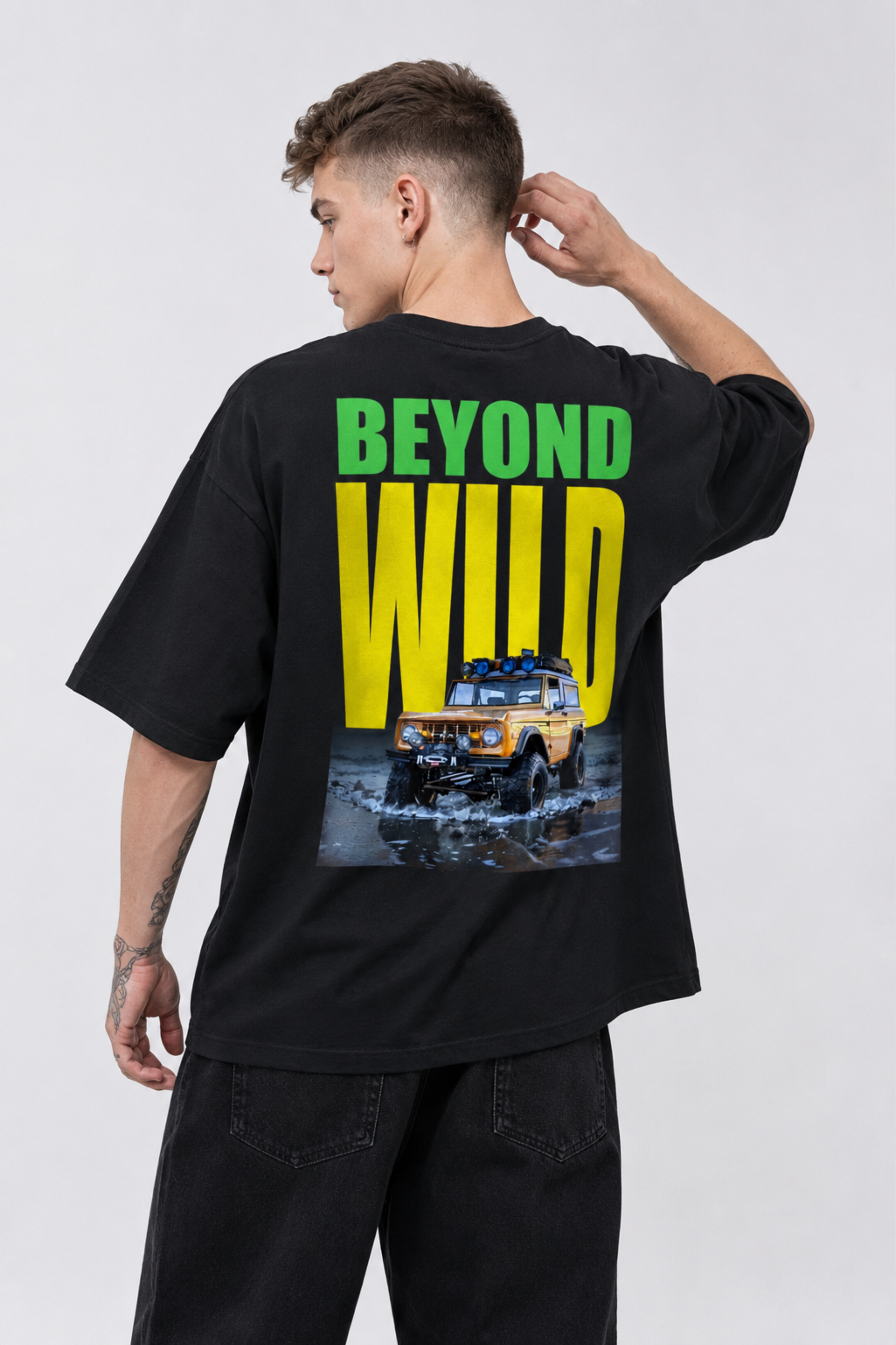 Beyond Wild Oversized T Shirt Men