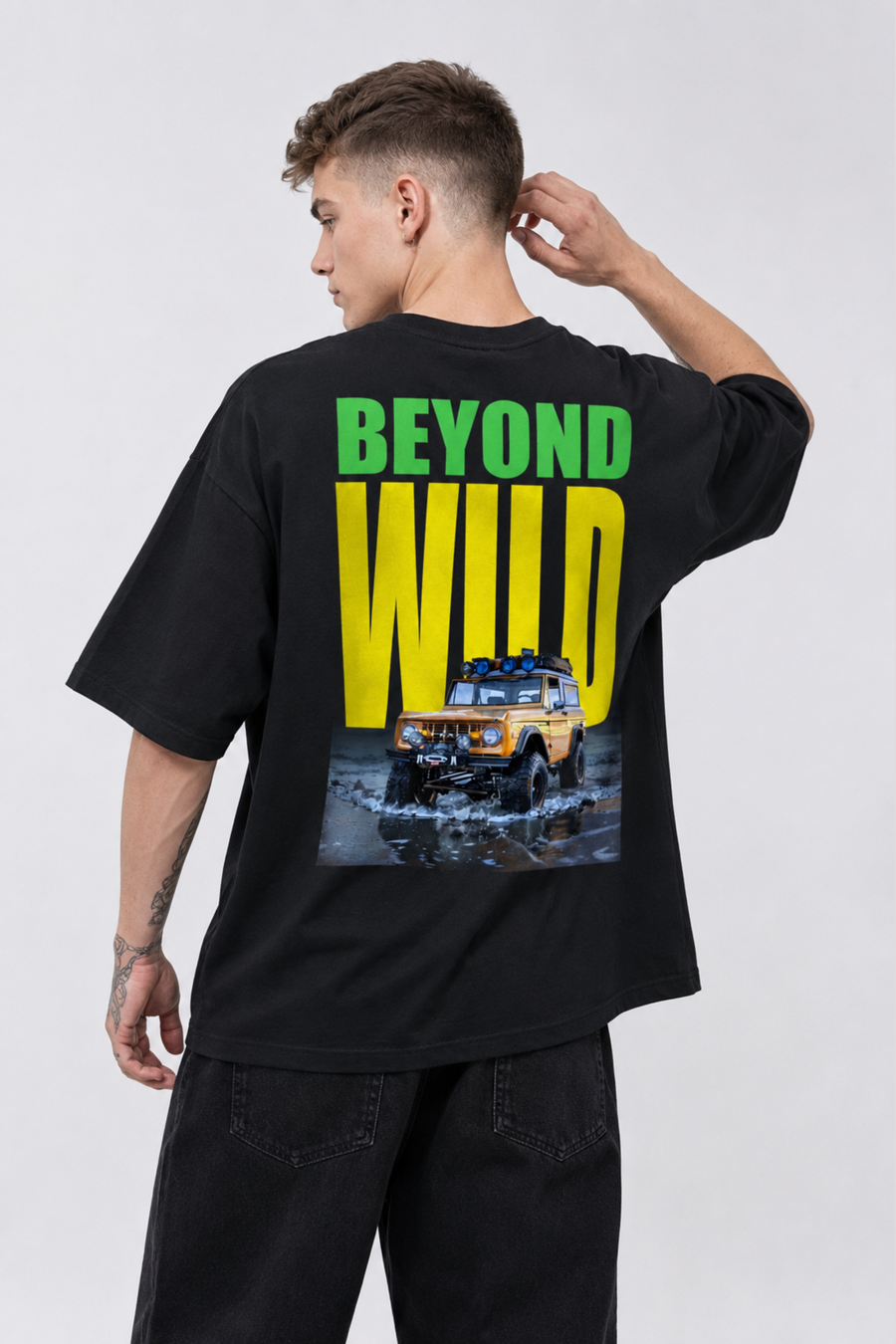 Beyond Wild Oversized T Shirt Men
