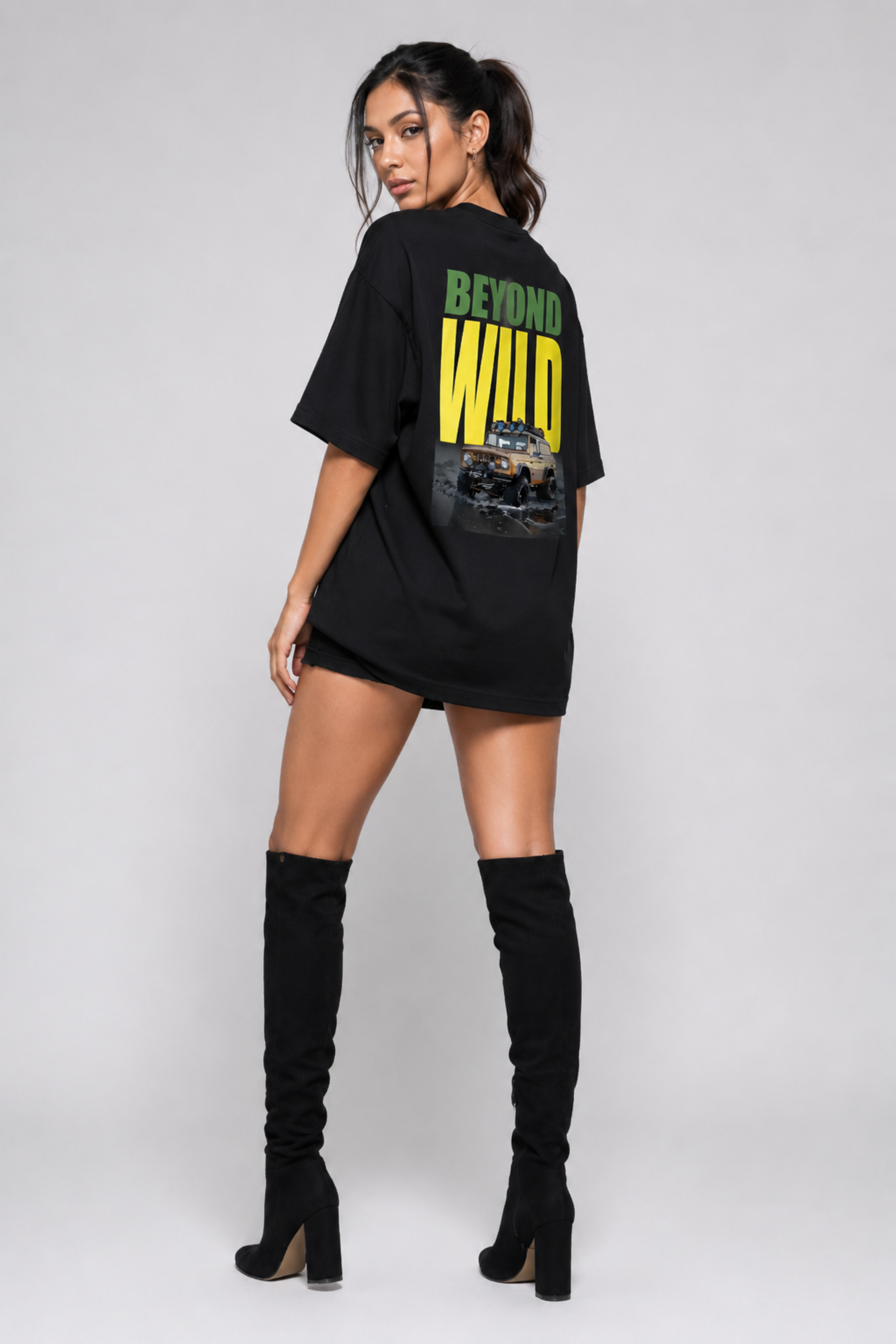 Beyond Wild Oversized T Shirt Men
