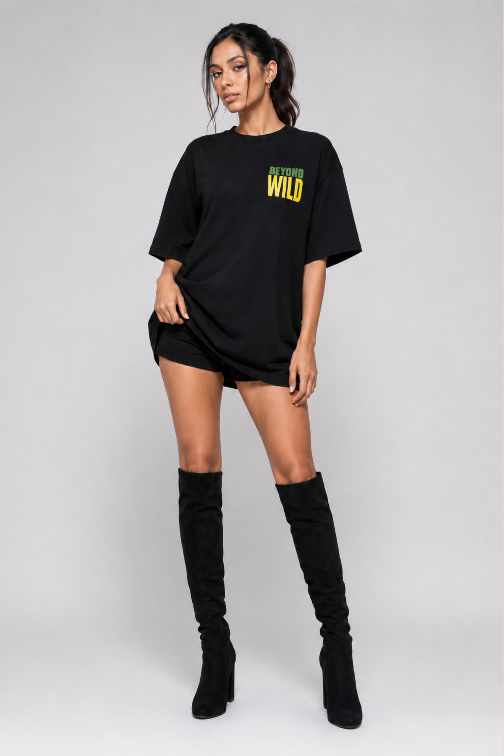 Beyond Wild Oversized T Shirt Men
