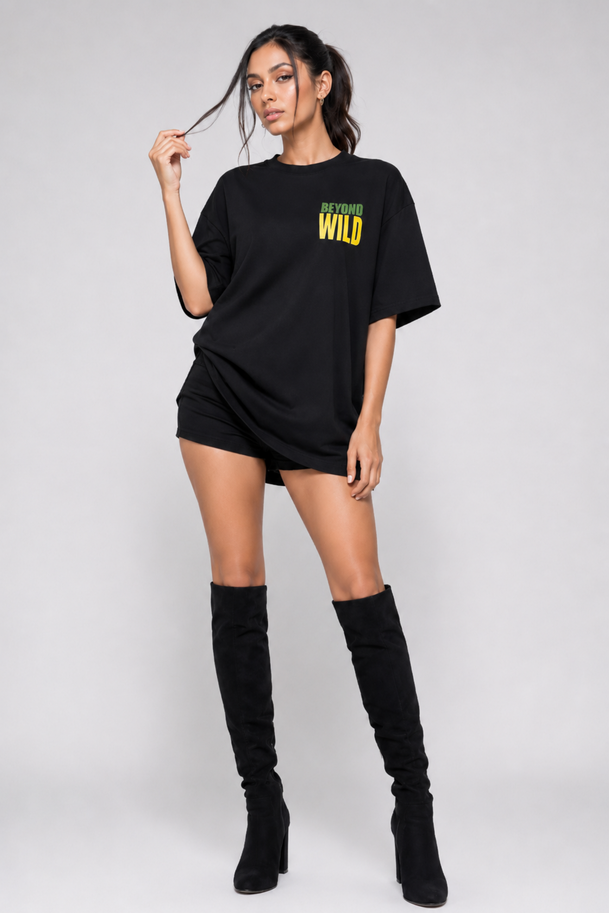 Beyond Wild Oversized T Shirt Men