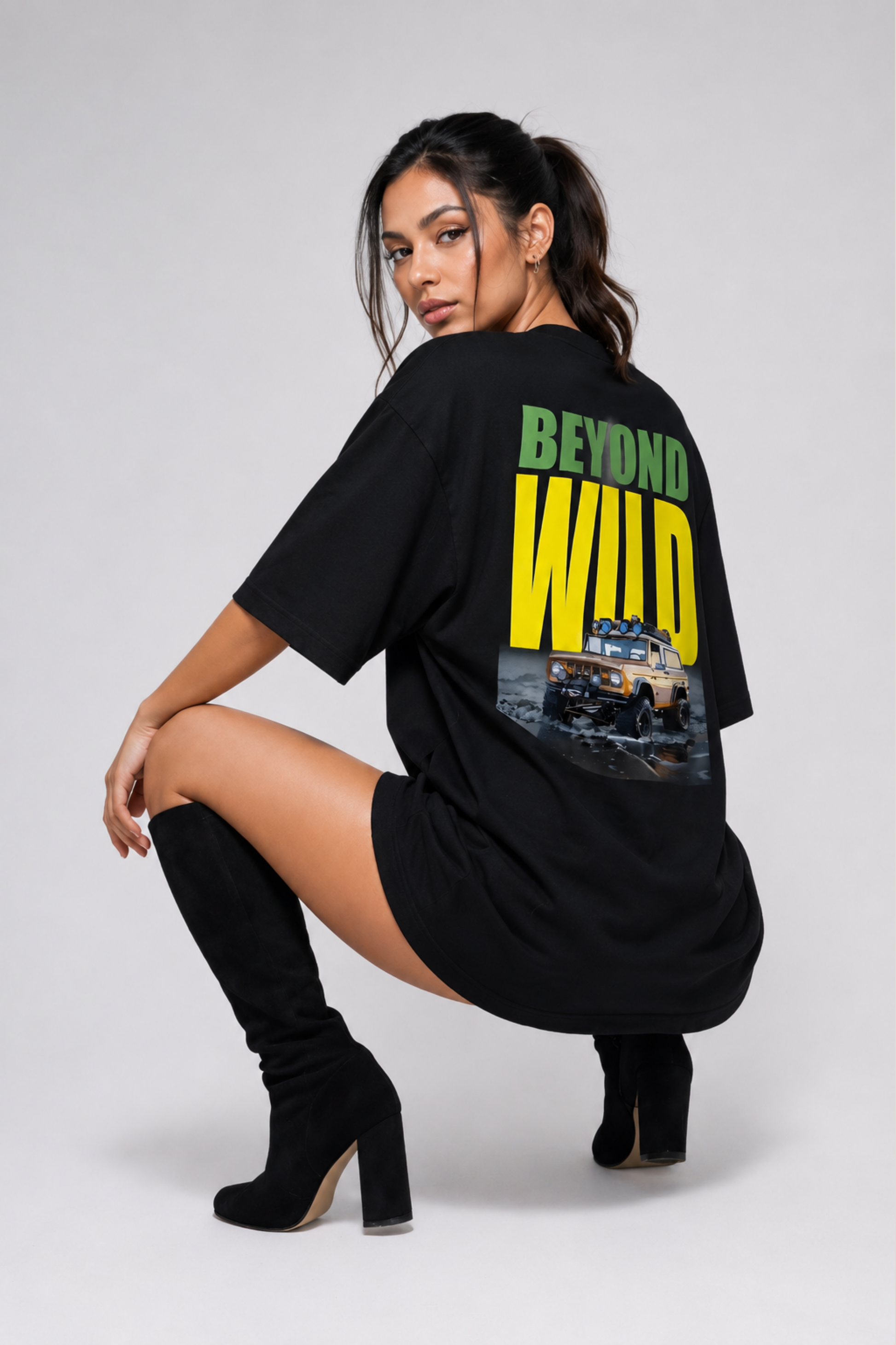 Beyond Wild Oversized T Shirt Men