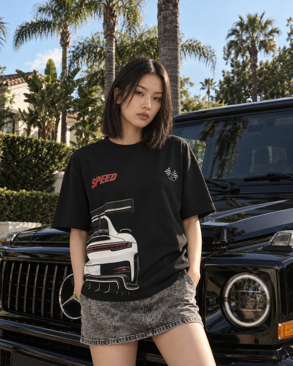 Ride Speed Oversized T Shirt – Men