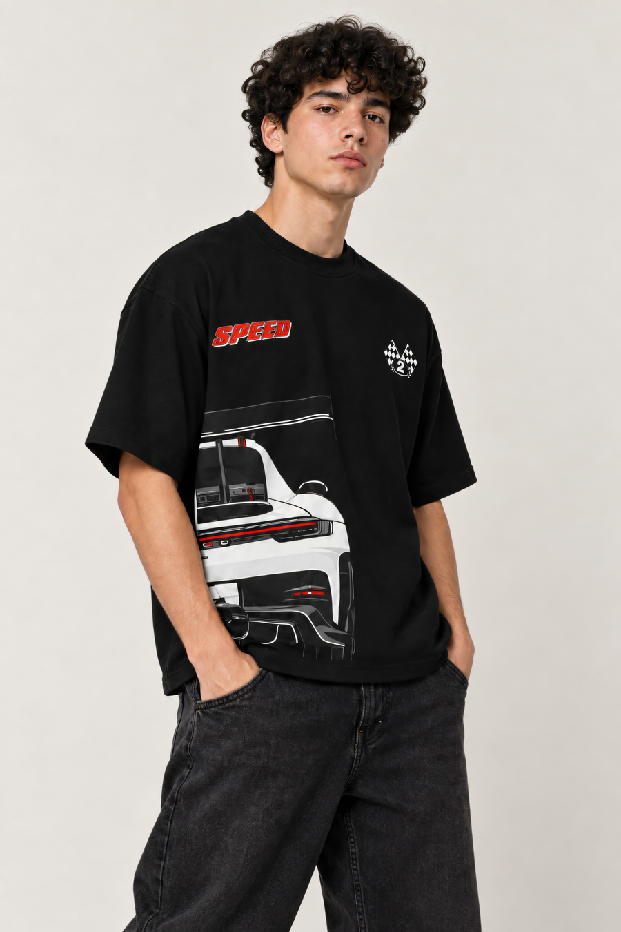 Ride Speed Oversized T Shirt – Men