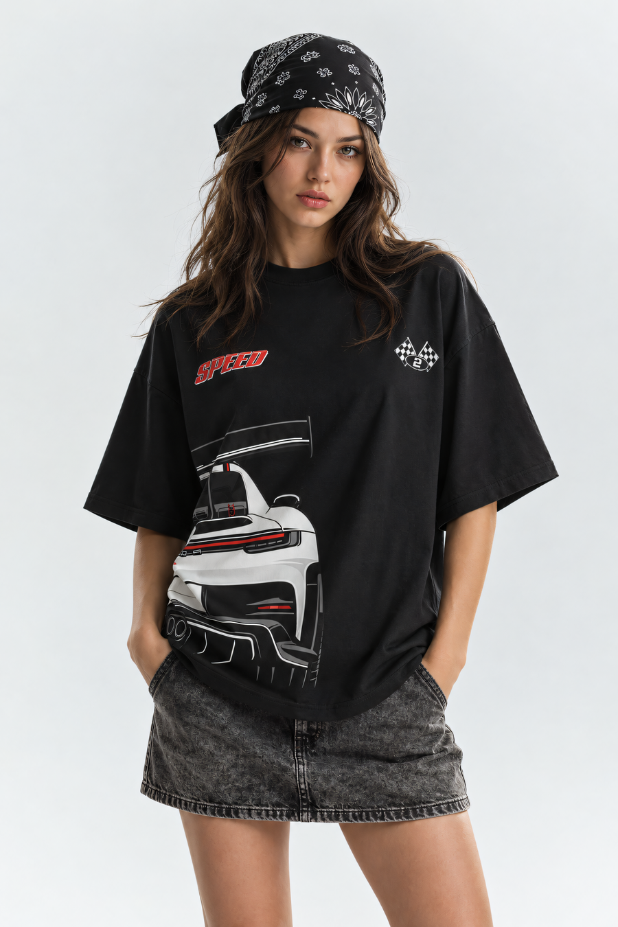 Ride Speed Oversized T Shirt – Women