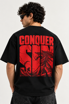 Conquer The Sinner Oversized T Shirt – Men