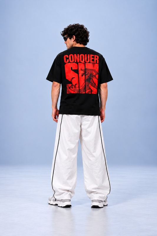Conquer The Sinner Oversized T Shirt – Men
