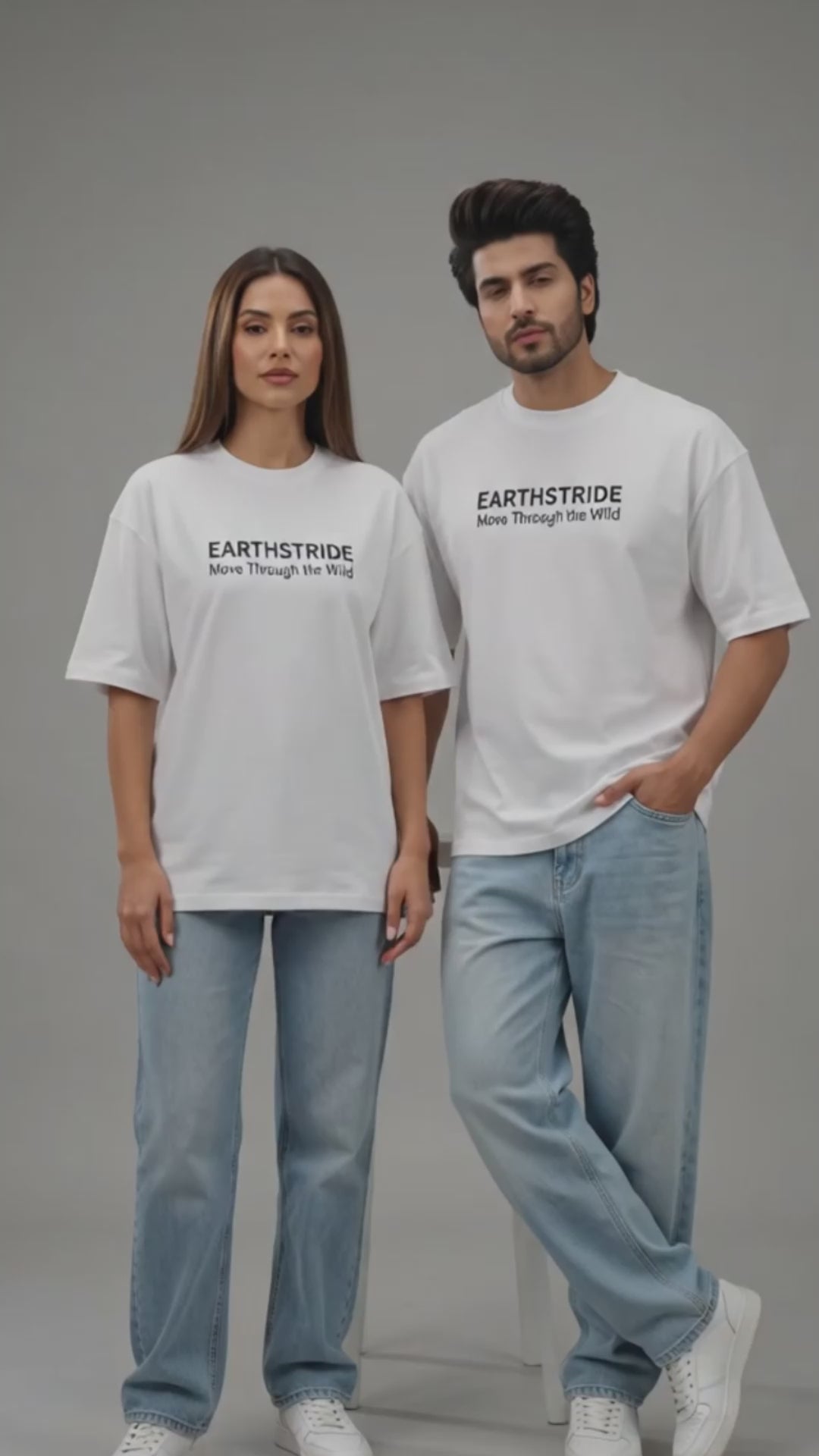 Earthstride – Travel Across Horizons Oversized T Shirt