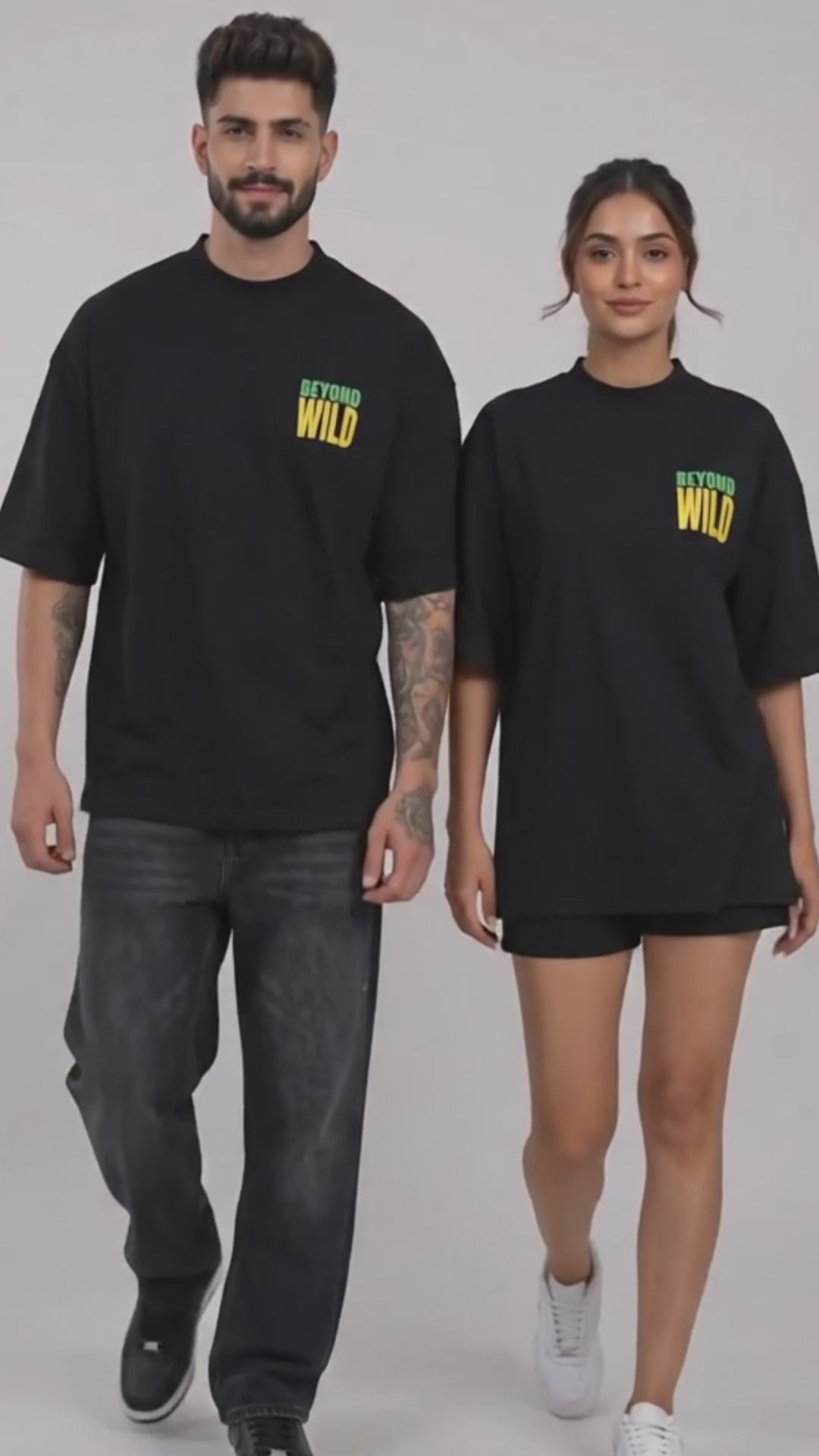 Beyond Wild Oversized T Shirt Men